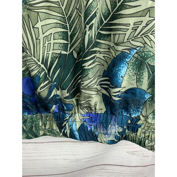 Vintage Lady Bear Womens Large L Jacket 100% Silk Floral Pattern 90s Full Zip‎ - Picture 4 of 4